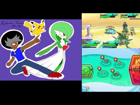 Pokemon Moon Battle Tree Super Double Battle Ep. 9