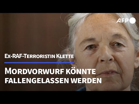 Ex-RAF-Terroristin Klette könnte Mord-Anklage entgehen | AFP