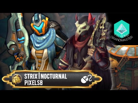 33 Kills STRIX Nocturnal vs Pro Kinessa (PixelSB) Paladins Grandmaster