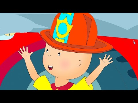 ★ Fireman Caillou ★ Funny Animated Caillou | Cartoons for kids | Caillou