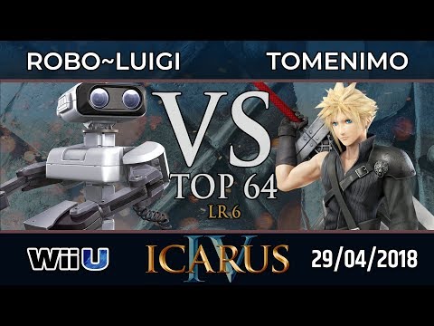 ICARUS IV - Robo~Luigi (R.O.B.) vs cl23 | Tomenimo (Cloud) - Losers Top12