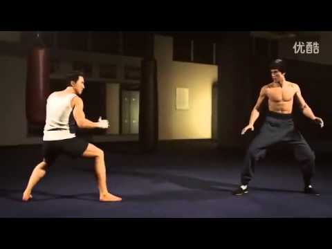 Donnie Yen vs Bruce Lee GREAT ANIMATION)