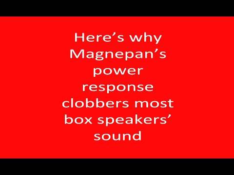 Why line source speakers sound better than point source speakers