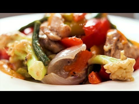 Chinese Chicken Vegetable | Super Easy Chinese Mixed Vegetables