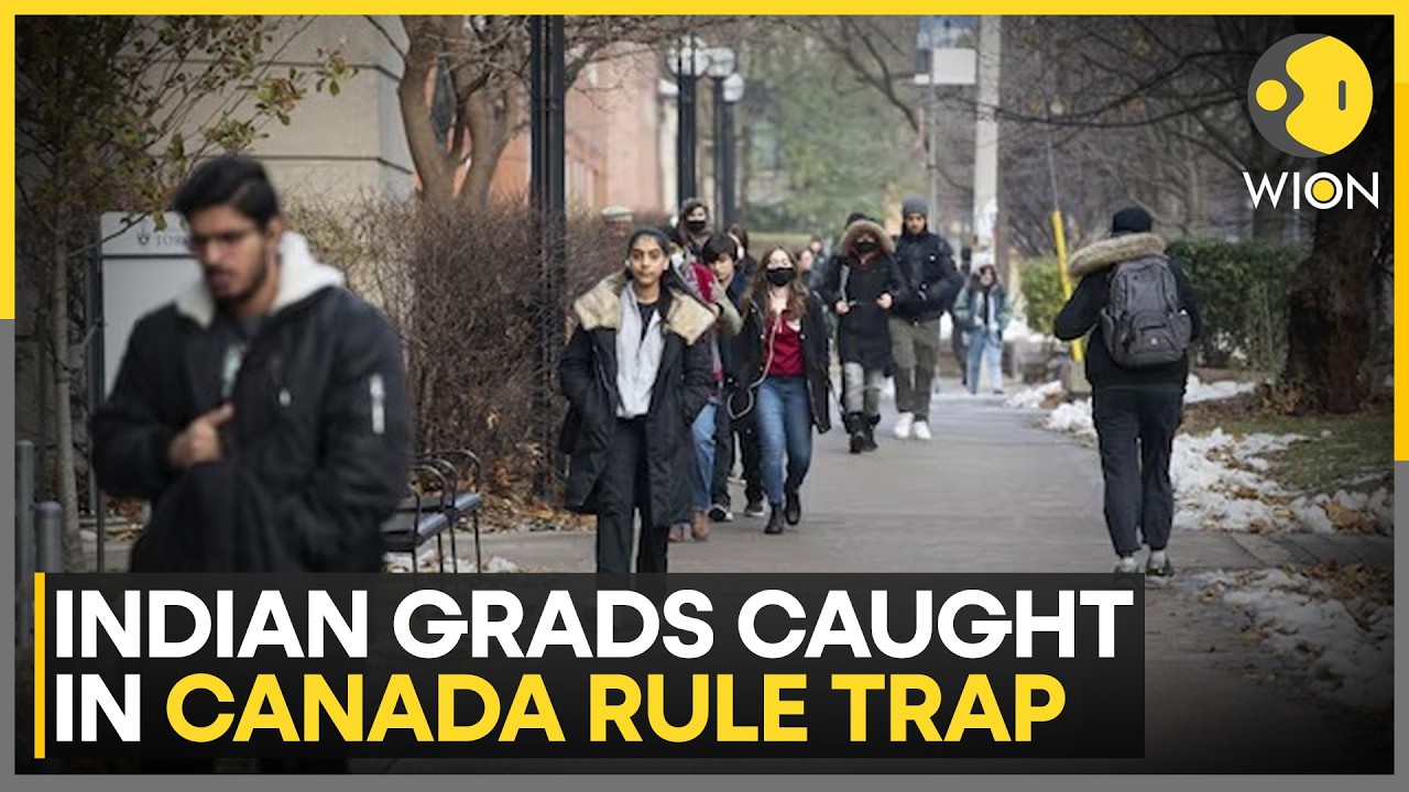 Canada Work Permit Row Sparks Outrage | Indian Graduates Face Uncertain Future | WION