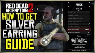 HOW TO GET THE SILVER EARRING FOR THE BISON HORN TALISMAN - RED DEAD REDEMPTION 2