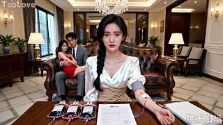 結婚3年她胳膊上佈滿針眼，賣血跑外賣養活全家還被婆婆刁難，他卻攀上富婆拋棄糟糠之妻，找回記憶她回歸豪門千金大小姐，渣男一家後悔瘋了！#行至愛消情斷處#短劇 #drama #霸總 #追妻火葬場