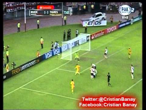 River 1 Tigres 1 (Relato Mariano Closs) Copa Libertadores 2015