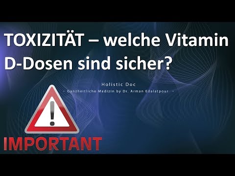 TOXIZITÄT – welche Vitamin D-Dosen sind sicher? #VitaminD