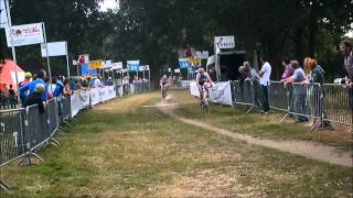 preview picture of video 'juniors cyclocross kessel 2012.wmv'