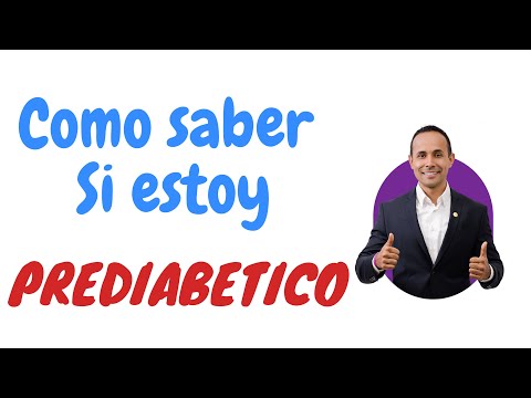 COMO SABER SI ESTOY PREDIABETICO