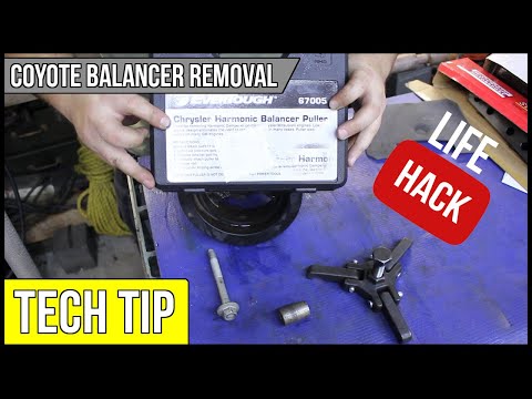 Coyote Crank Pulley Removal Easy Alternative!!