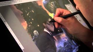 Jonny Duddle illustrating Harry Potter from J.K. Rowling’s Harry Potter Books
