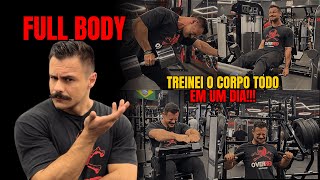 TREINO FULL BODY NA PRÁTICA (insano)