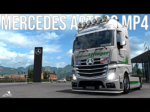 ETS2 1.39 MODS ★ Truck Tuning ▶️ Mercedes Actros MP4 SCS [Crafting with Maximus]