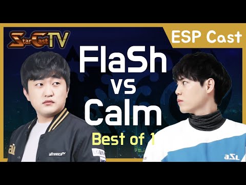 [ESP] Flash vs Calm (TvZ) - Starcraft Remasterizado (StarCastTV Español)