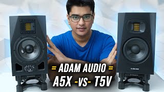 Video thumbnail for Adam Audio A5X Detailed Review & Comparison with T5V! by TechReflex