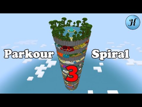 Parkour Spiral 3 - Minecraft Parkour Map