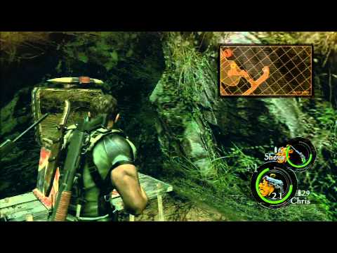 Resident Evil 5 Co-op Walkthrough w/ Brockcold Part 14 - Feeding Time