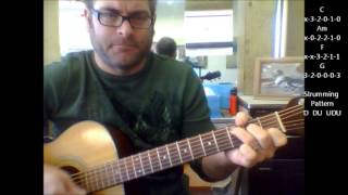 How to play &quot;Poor Little Fool&quot; by Ricky Nelson on acoustic guitar