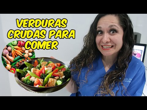 VERDURAS CRUDAS PARA COMER. 🥑🌽 /▶ Dra. Melissa Tejeida