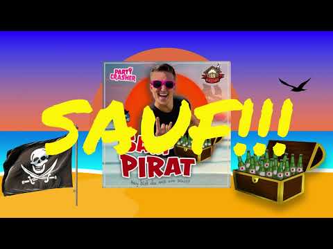 Saufpirat - Der Partycrasher; Lyrics Video// Hitstube