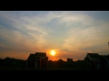 Timelapse Sunset Matahari Terbenam