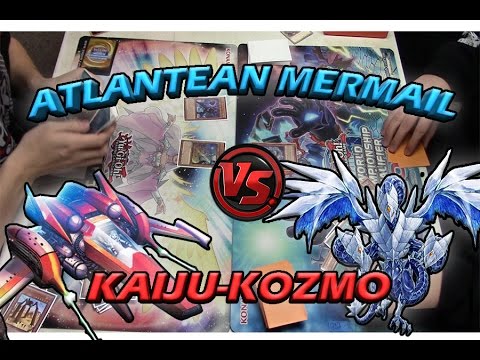 Yu-Gi-Oh Feature Match Kaiju-Kozmo Vs Atlantean Mermail - (December 2016)