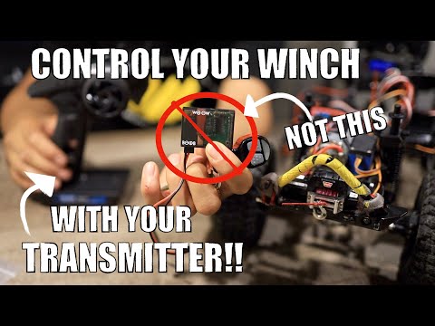 Control your Winch VIA TRANSMITTER!!