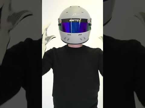 ZAMP HELMETS RZ 57V MATTE GREY - SNELL 2025 APPROVED HELMET