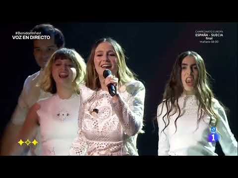 Ay Mamá '' Rigoberta  Bandini ' eurovisión 2022.La 1 HD BENIDORM FEST 20220129 225921