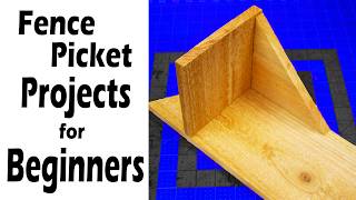 Fence Picket Woodworking: 3 Beautiful Projects for Beginners