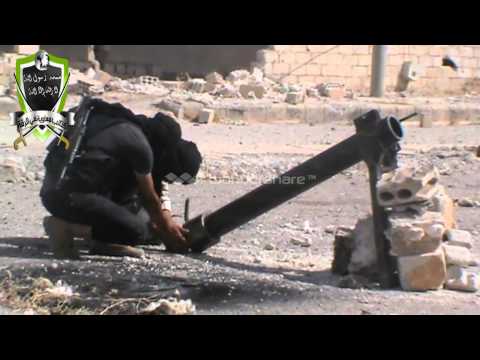 استهداف اللواء 93 بقذائف الهاون من قبل كتائب معاوية في عين عيسى في ريف الرقة