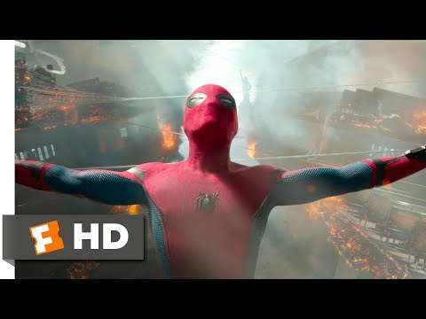 Spider-Man: Homecoming (2017) - Ferry Fight Scene (5/10) | Movieclips