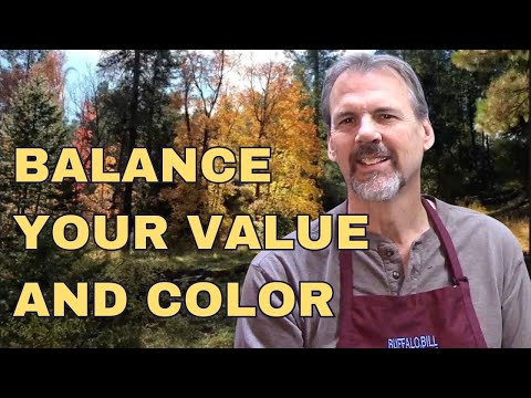 Finding The Right Balance of Value & Color in Your Landscape Painting