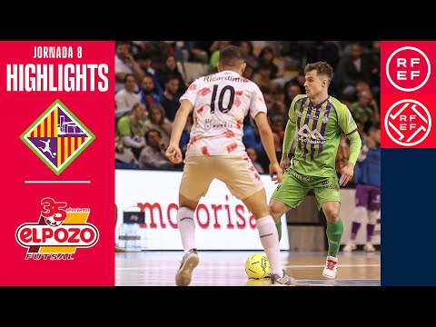 Resumen #PrimeraDivisiónFS | Illes Balears Palma Futsal 2-2 ElPozo Murcia Costa Cálida | Jornada 8