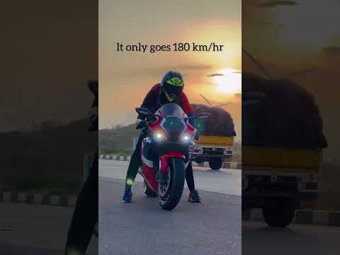 Honda CBR 1000RR Top Speed | #shorts #viralshort #honda #cbr1000rr #topspeed #ytshorts