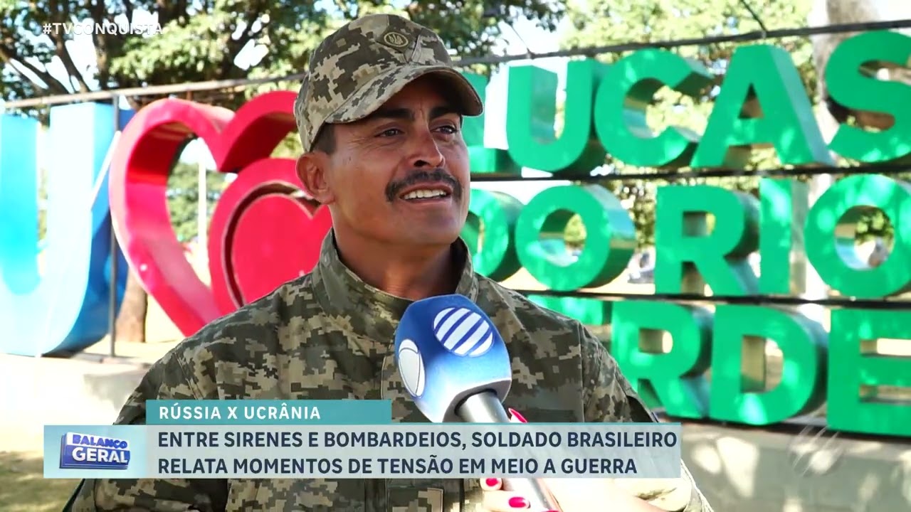 Brasileiro relata experiência na guerra entre Rússia e Ucrânia