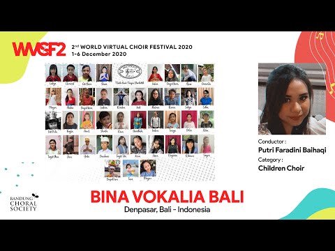 [WVCF2 044] BINA VOKALIA BALI CHILDREN CHOIR - GOAK MALING