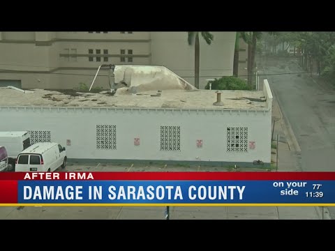 Damage in Sarasota County