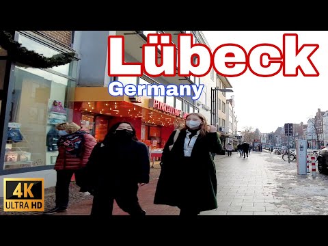 Lübeck, Germany 🇩🇪- by Walk 4k