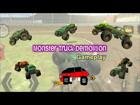 Monster Truck Demolition|Car Game Monster Truck Crash Arena