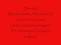 Piece of My Heart-Faith Hill *Lyrics* - RRH1011 Piece of My Heart-Faith Hill *Lyrics*