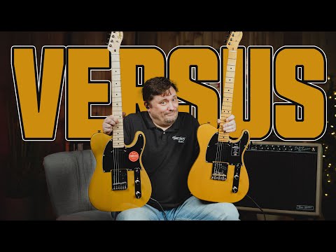 How Good is the Squier Affinity Telecaster Compared to the American Pro II Telecaster? - VERSUS
