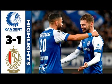 KAA Gent - Standard de liege 3-1 Highlights | Jupiler Pro League 2023