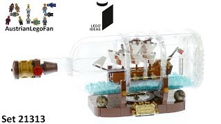 LEGO Корабль в бутылке (21313) - відео 3