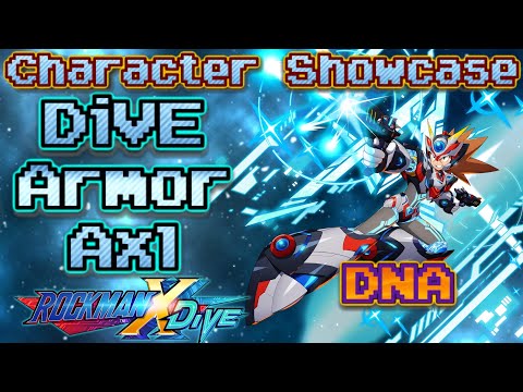 Mega Man X DiVE - DiVE Armor Axl (DNA) - Character Showcase