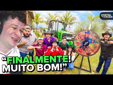 ARUAN REAGE: ESTA ABERTA A 7 TEMPORADA DA FAZENDA BLACKSTONE (RENATO GARCIA) - Cortes do Aruan