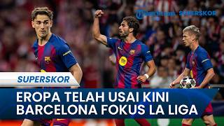 Gagal di Liga Champions usai Didepak Atletico Madrid, Barcelona Kini Fokus Rebut Gelar Liga Spanyol