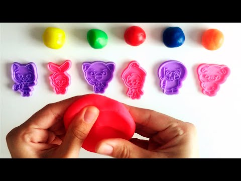 Aprenda As Cores Com Massinha de Modelar 🔵 🟡 🔴 🟢 | Um Herói do Coração